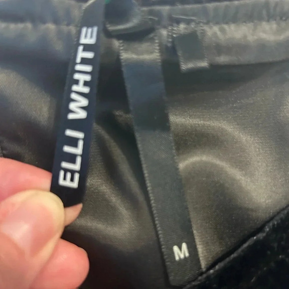 Floral Embroidered Velvet Mini Skirt twee whimsigoth folk grunge bohemian - Picture 8 of 11